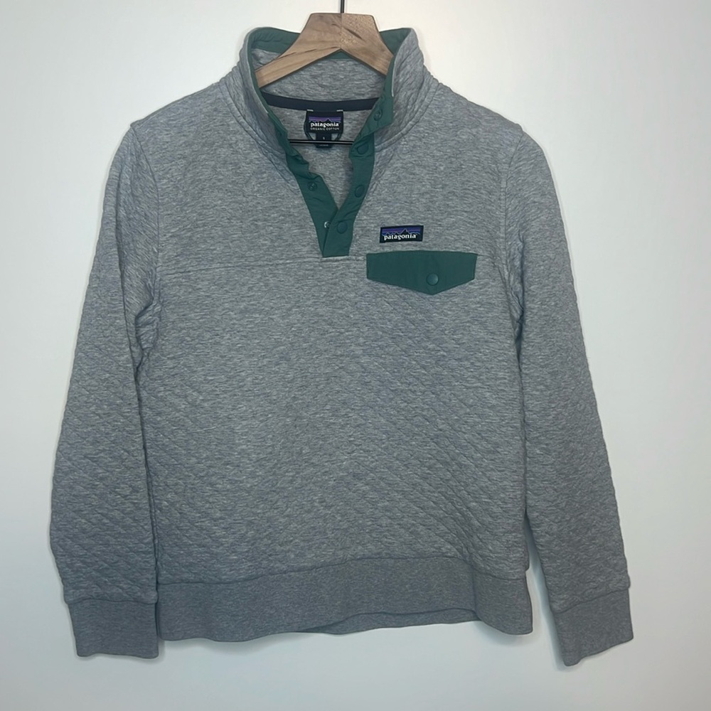 Patagonia quilt snap-T pullover